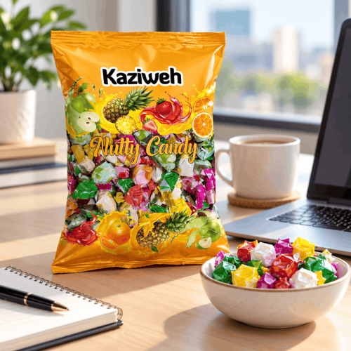 آبنبات میوه ای مغزدار تک سرپیچ - 3