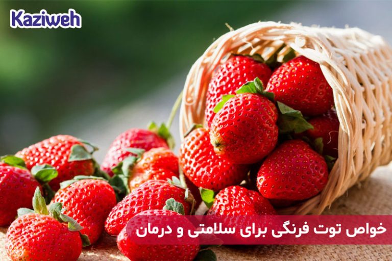 خواص توت فرنگی برای سلامتی و درمان